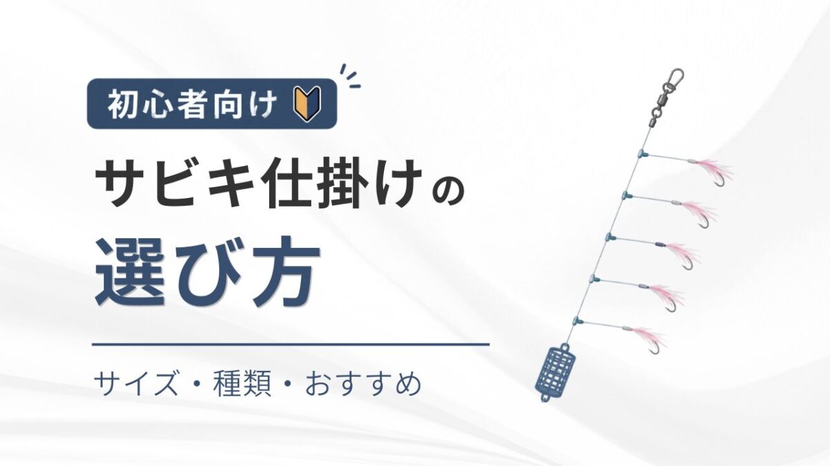 アイキャッチ｜サビキ仕掛けの選び方